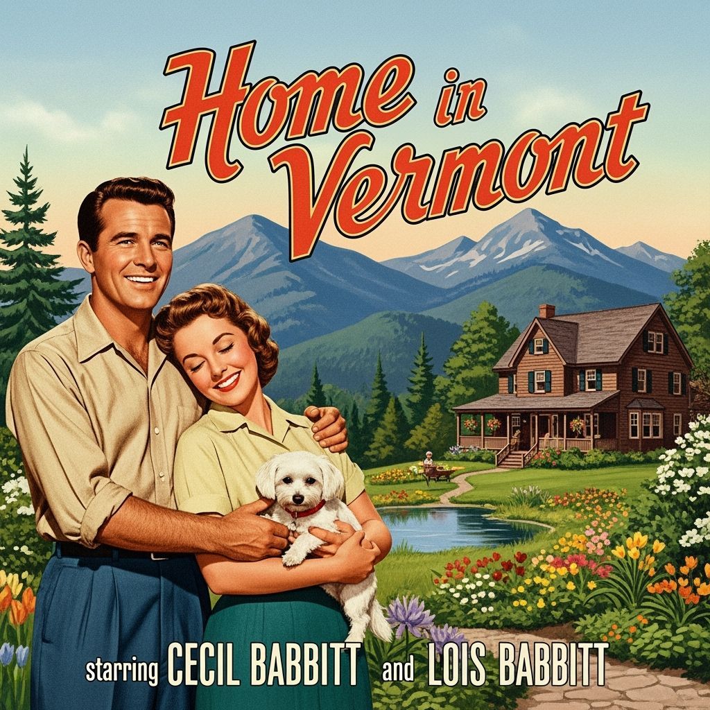 Vintage Movie Poster: Home in Vermont