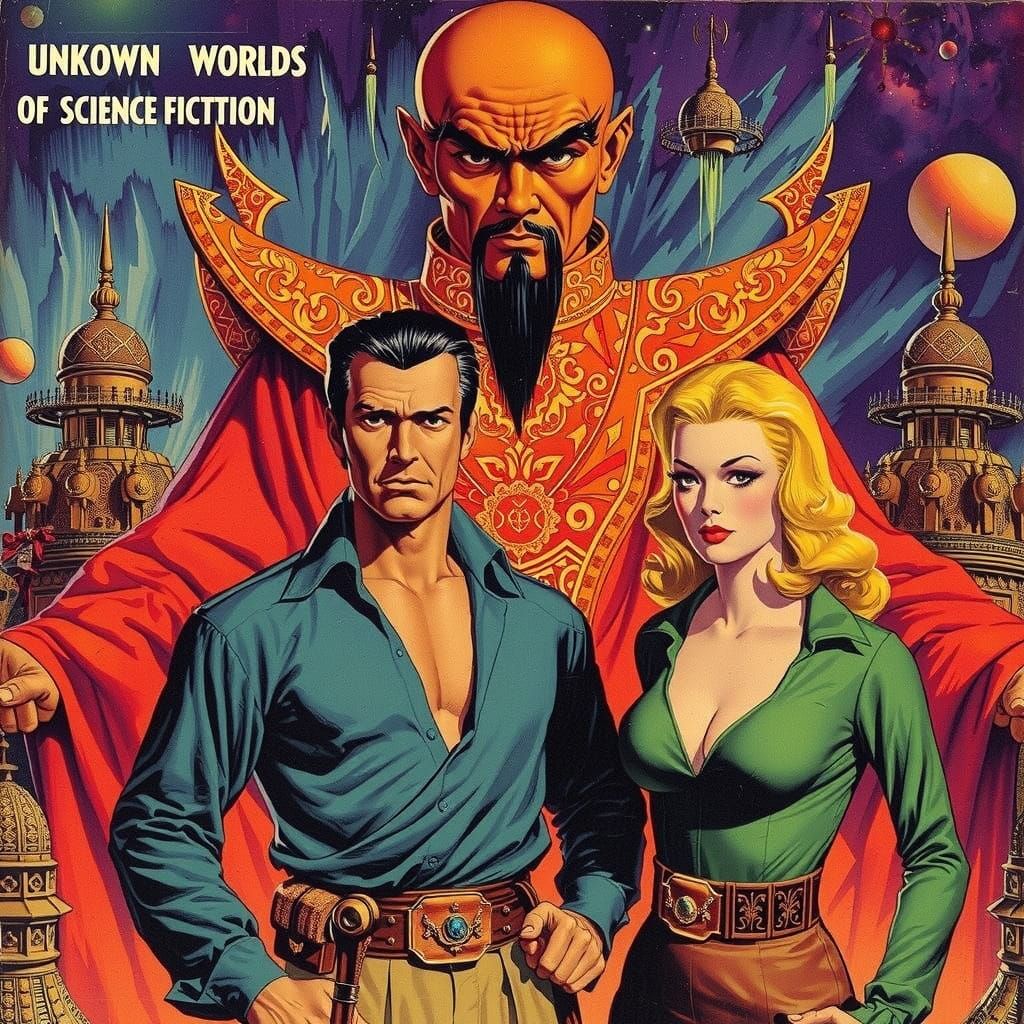 Flash Gordon in the Unknown Worlds of Science Fiction