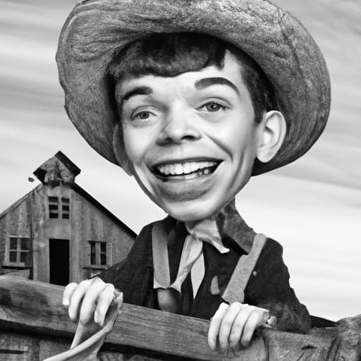 Alfred E. Neuman in the Wild West