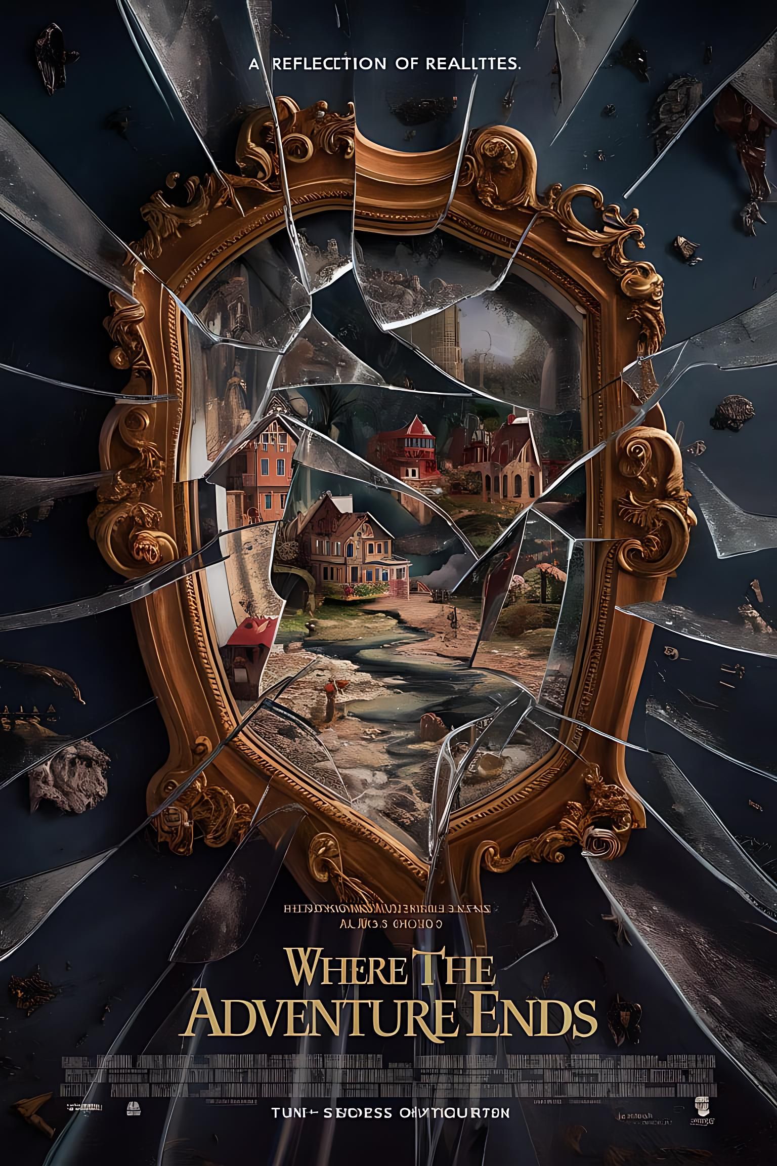 Cracked Mirror Movie Poster Reveals Fantasy World
