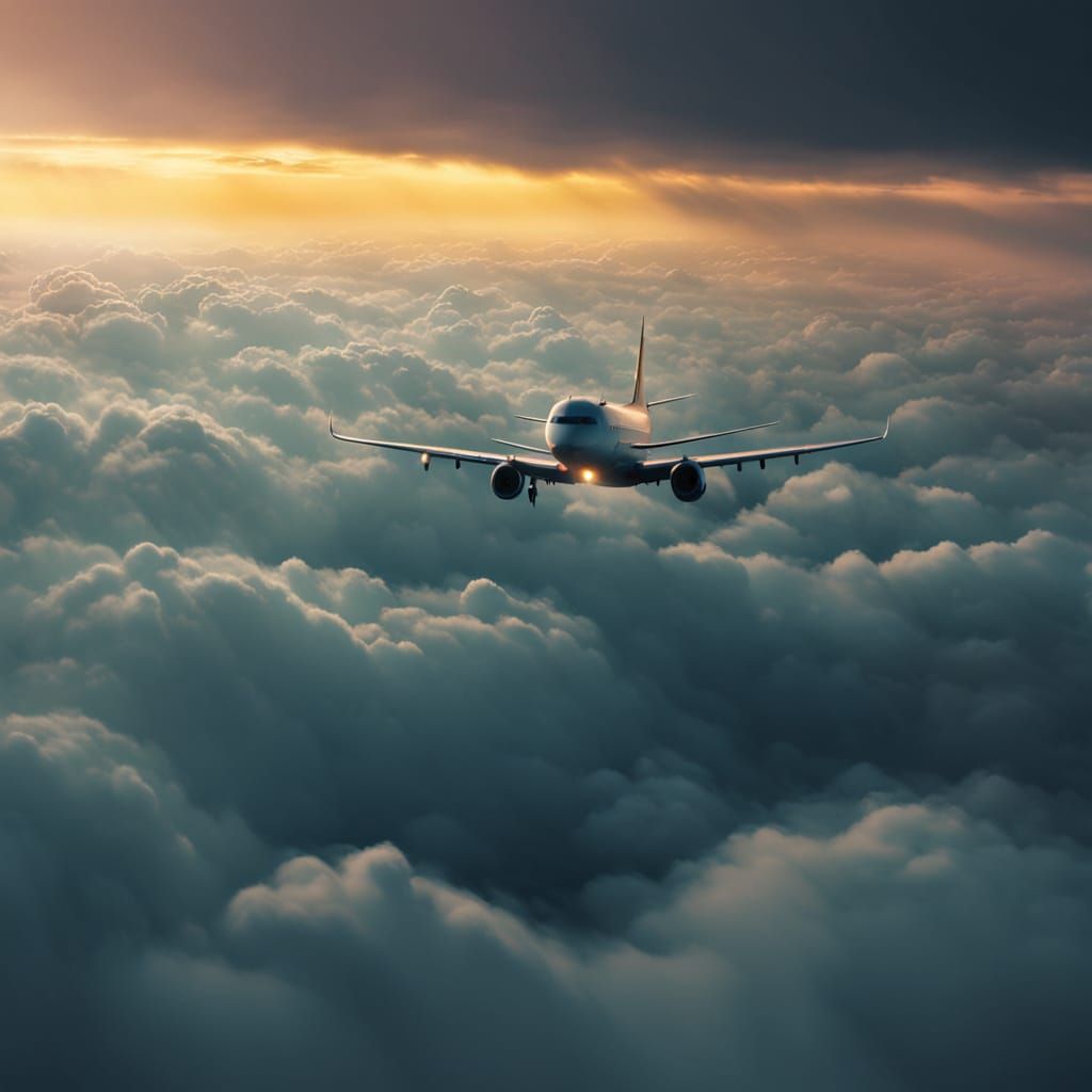 Golden Twilight Flight: Aerial Cinematic Masterpiece