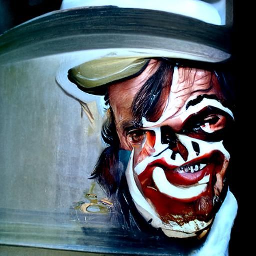 Nicholson Portrait in Oil Painting Style