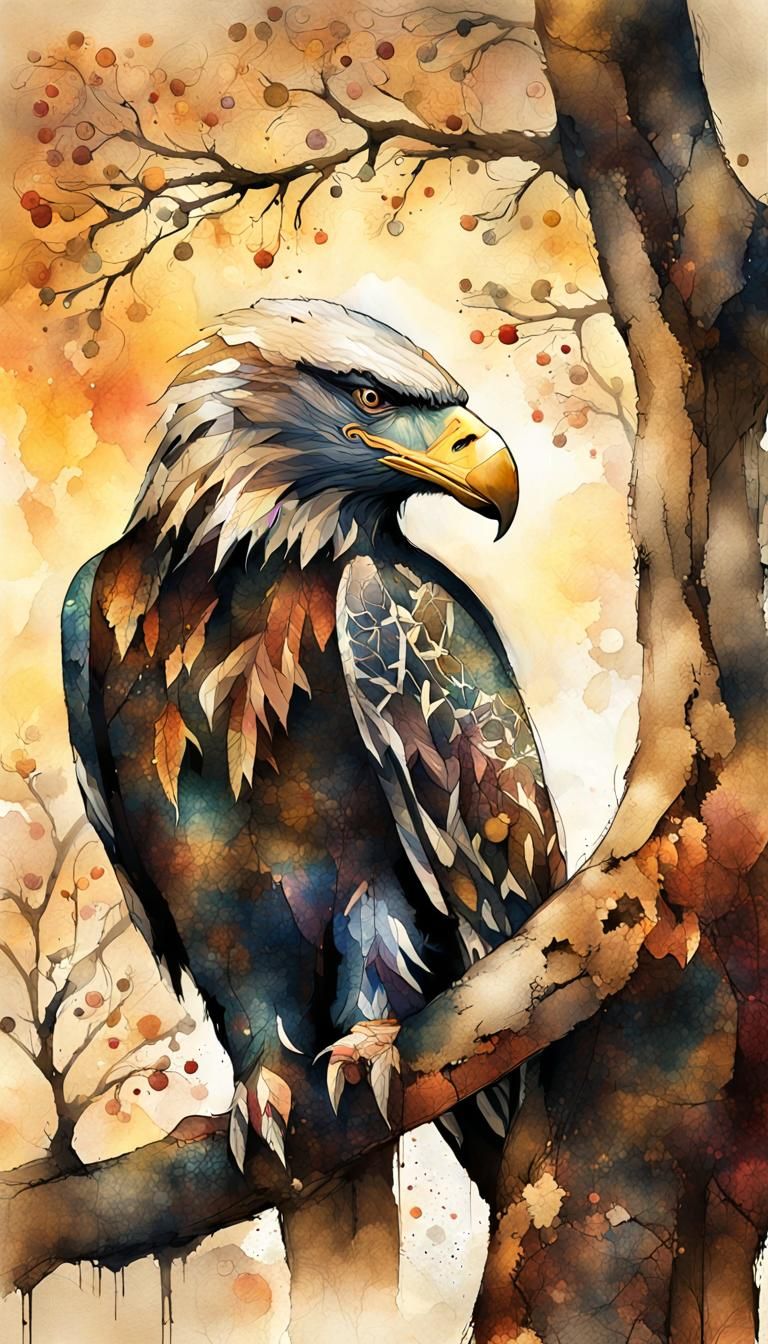 Totem Eagle and Bear Family Tree