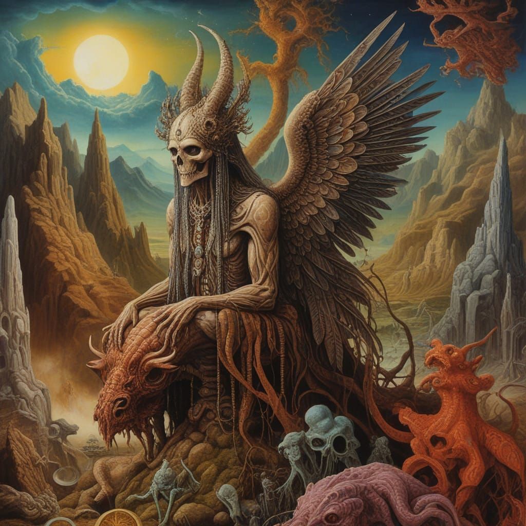 ANGEL OF DESTRUCTION IN BROKEN DREAM LAND