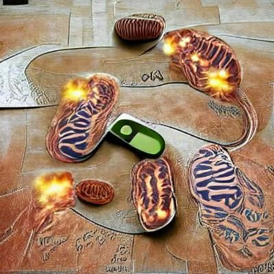 Microscopic Cellular Battle: Mitochondria Competition
