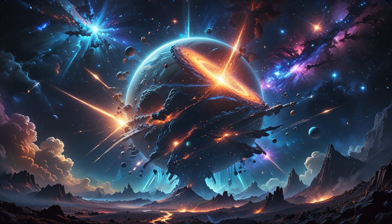 Cosmic Birthday Party: Galaxies Celebrate Big Bang Day