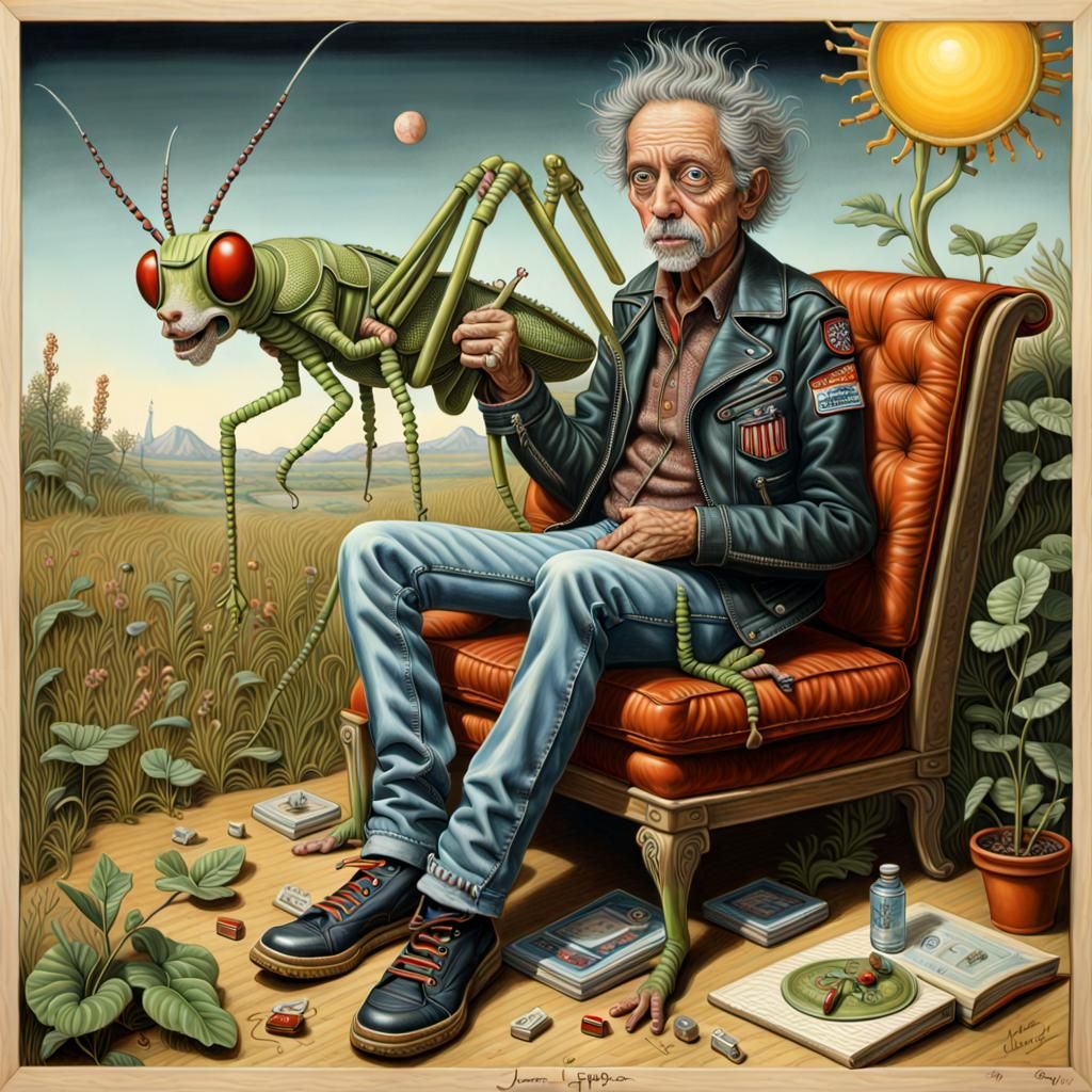 The grasshopper and the old man