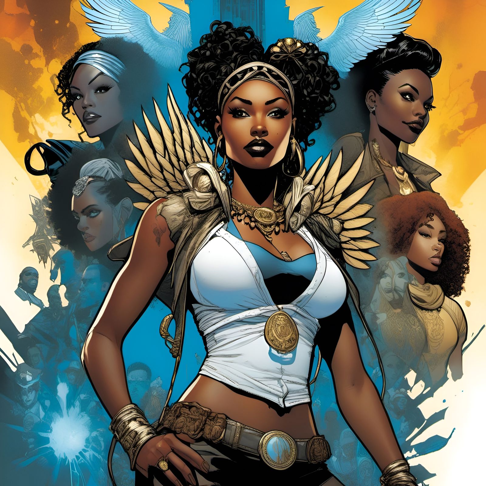 Comic Book Cassandra Enters Forbidden Institute Wing