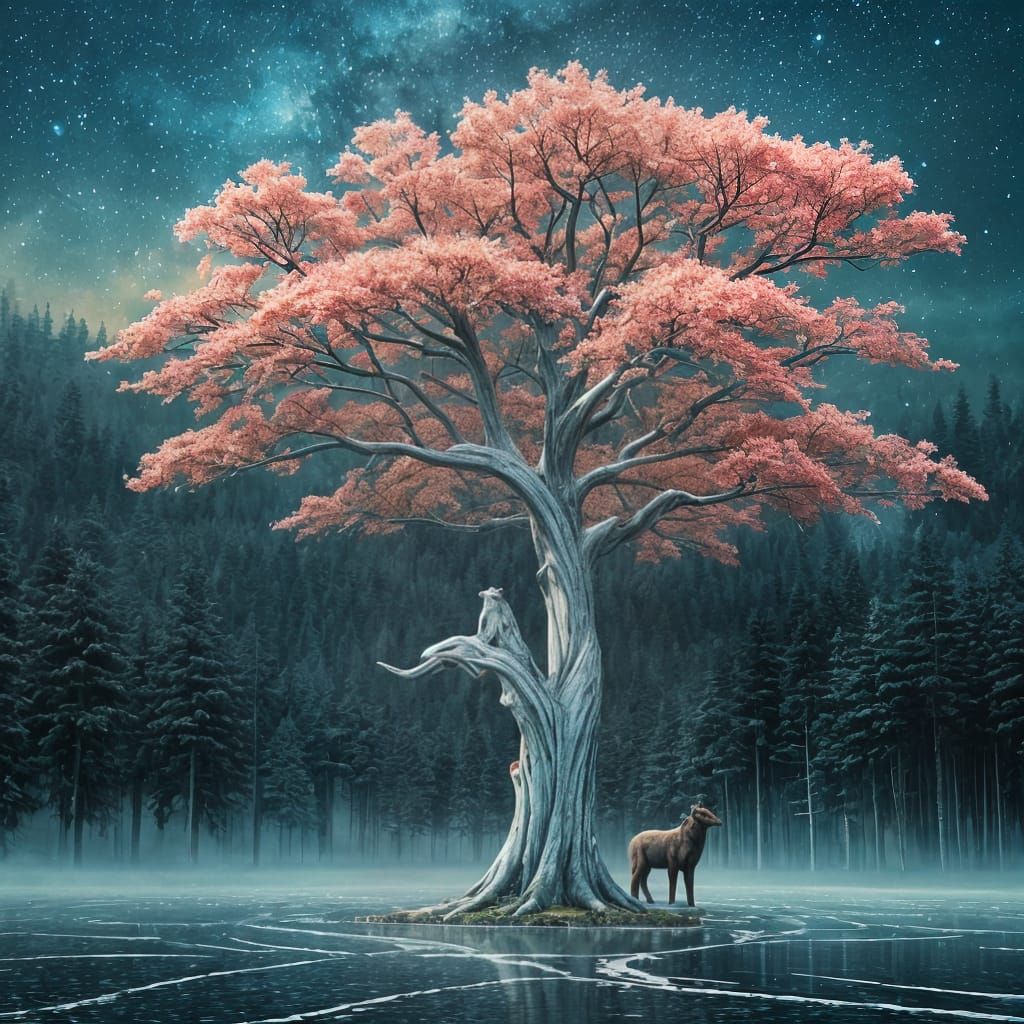 Surreal AI Art with Unique Backgrounds and Styles