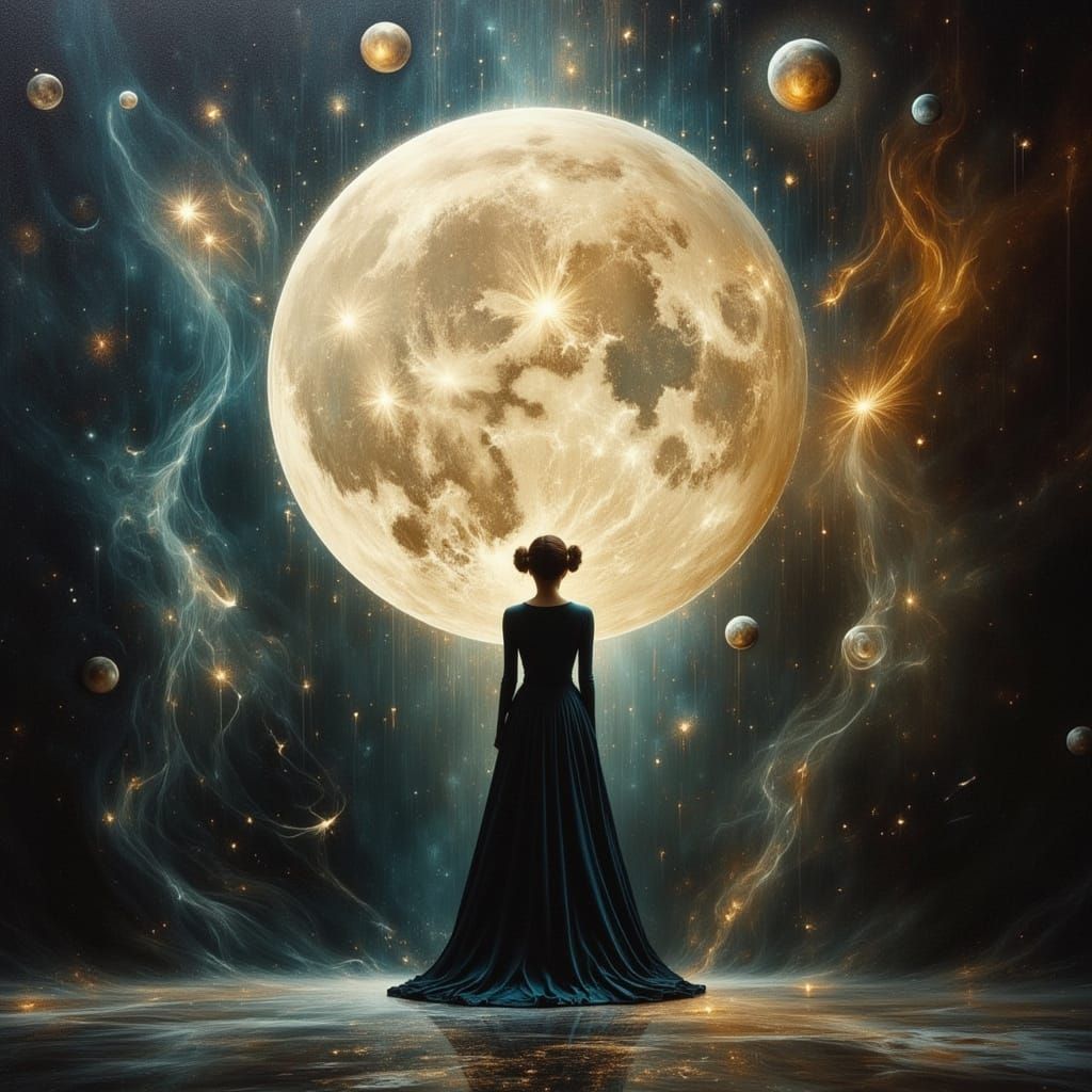 REALIZING WE ARE AS THE MOON, REFLECTIONS OF LIGHT.