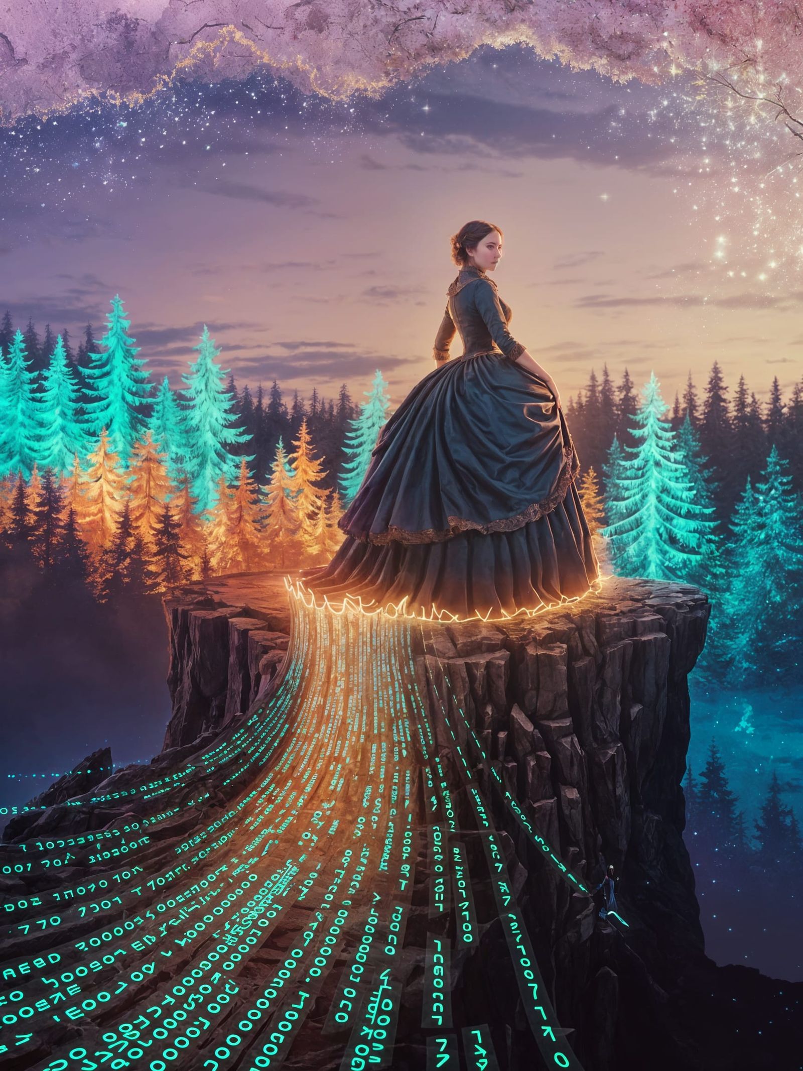 Victorian Visionary Emerges in Holographic Dreamscape