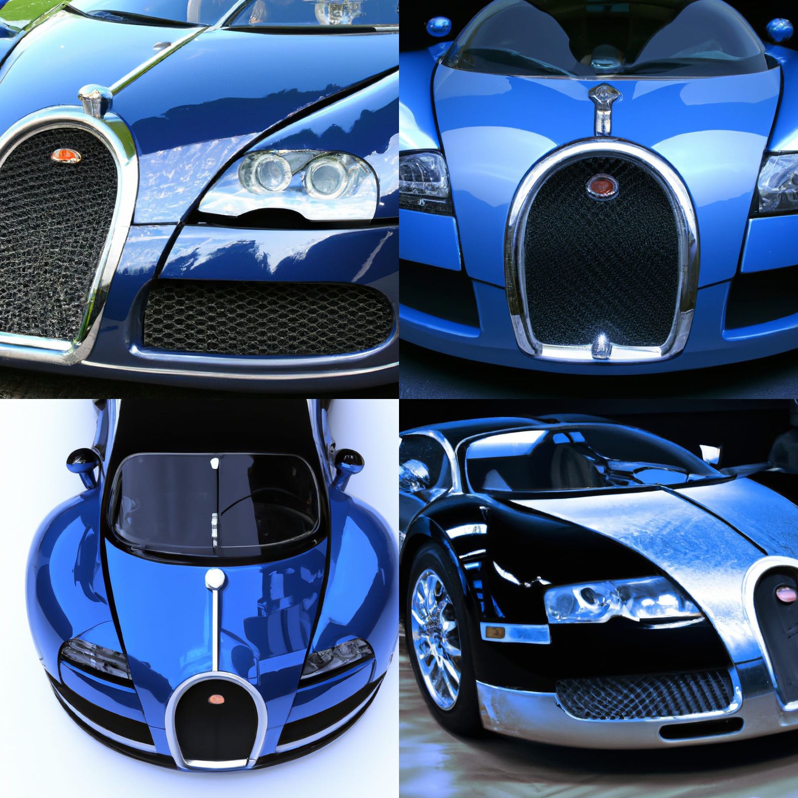 AI Image of a Bugatti Car