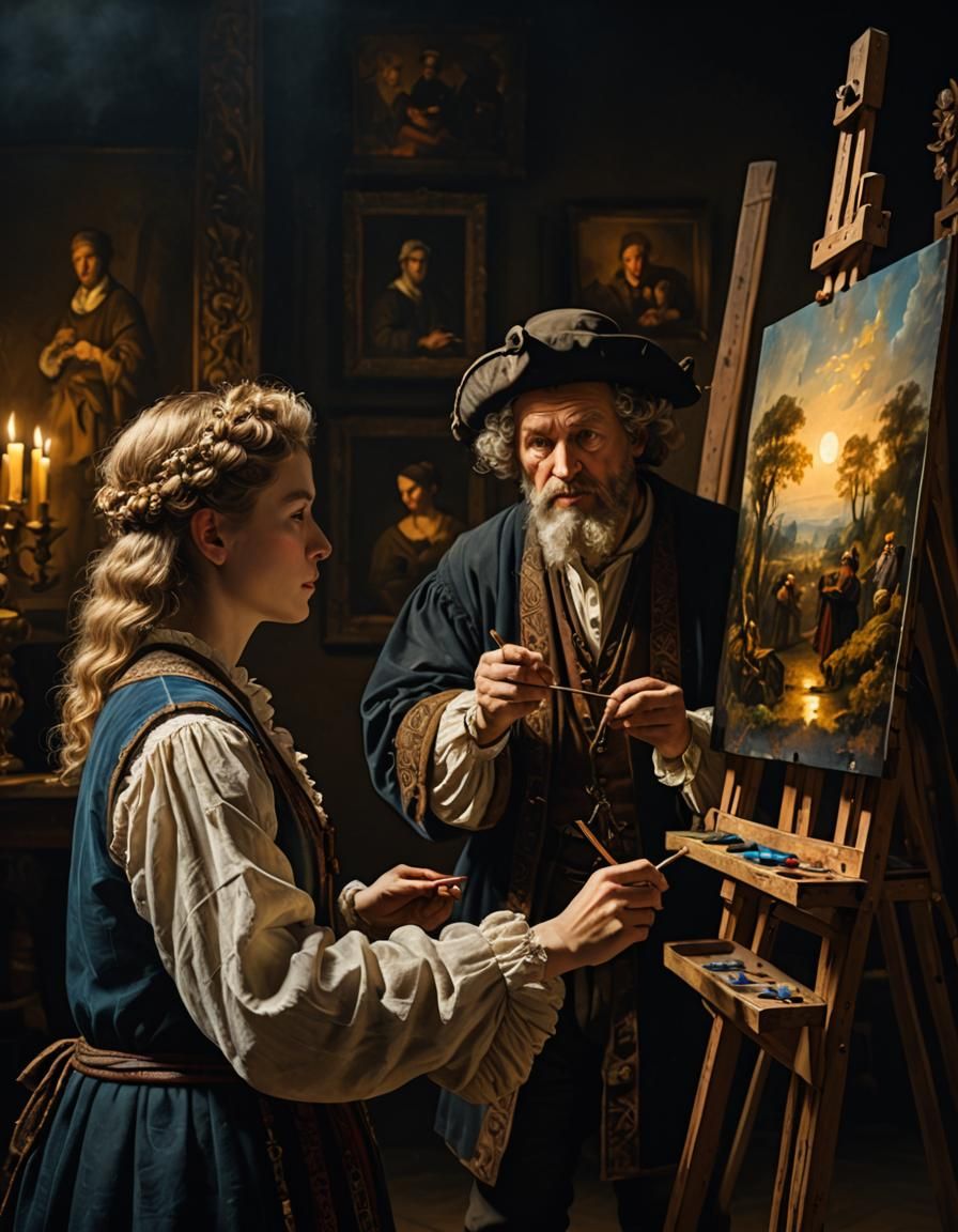 Renaissance Masterclass: Painting Instruction in Dutch Style