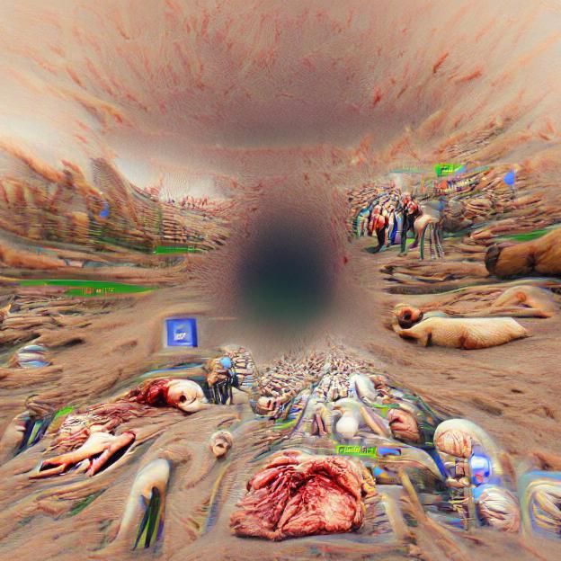 Abstract Vision of Human Death Experience