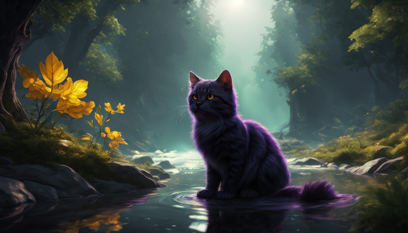 Ethereal Whispers in Emerald Twilight