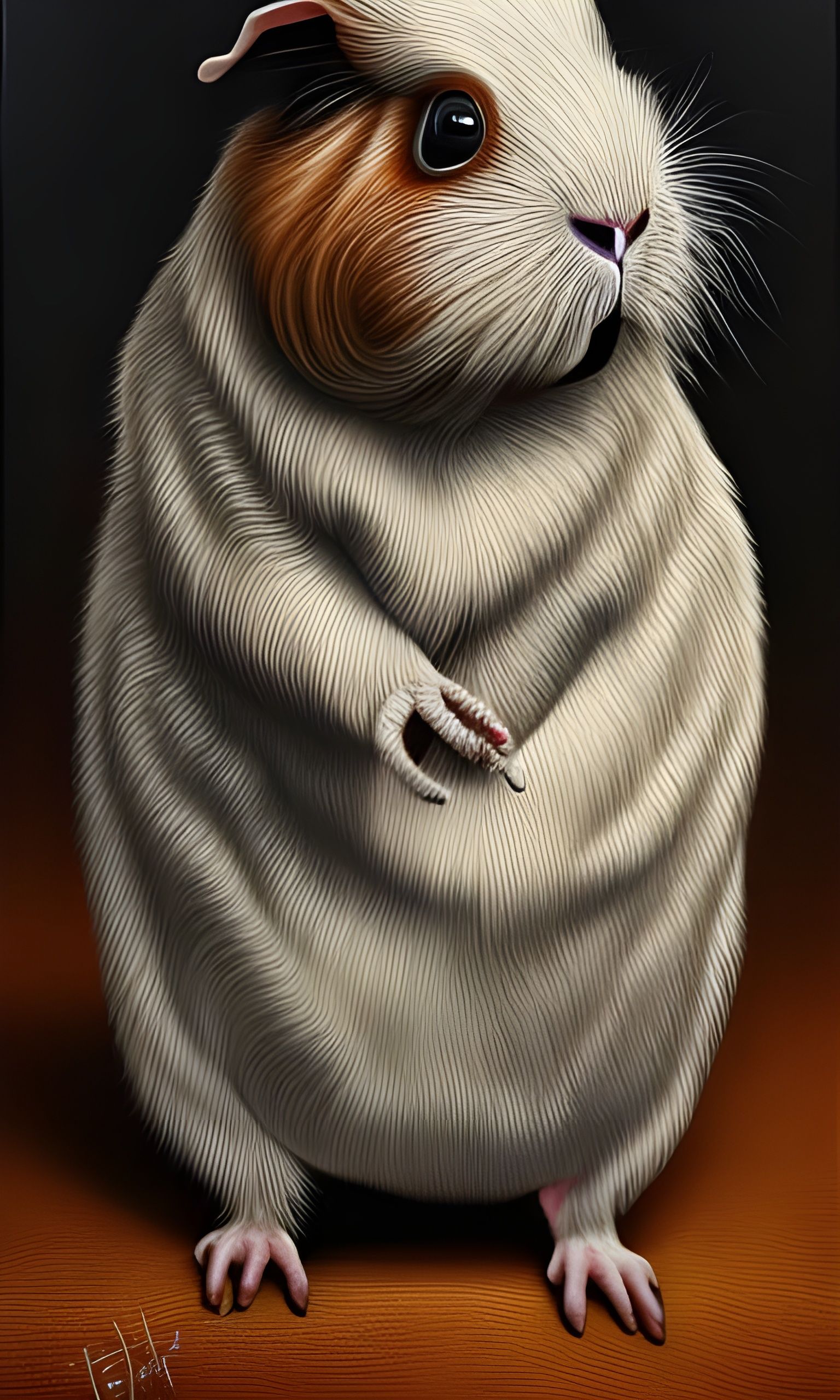 a nice fat guinea pig