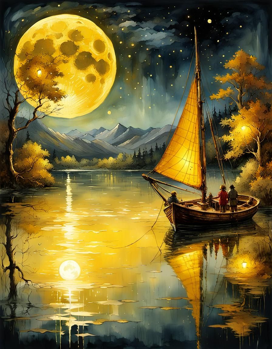 Sailing to the Golden Moon
