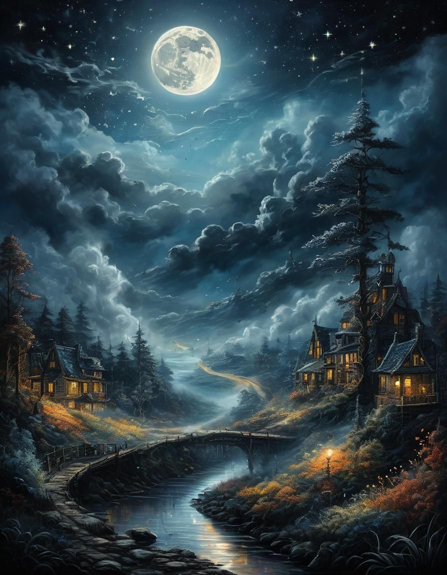 Night's Flight: A Hyperdetailed Atmospheric Vision