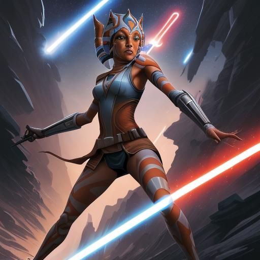 Ahsoka's Broken Lightsaber Unleashes Destructive Energy