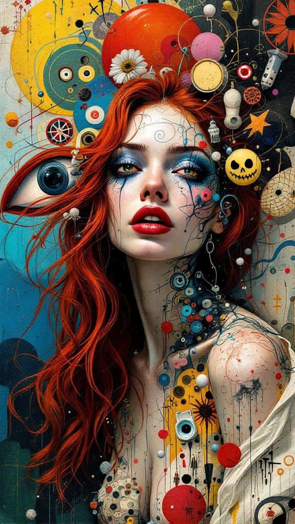 Surreal Dreamscapes Meet Street Art Fury