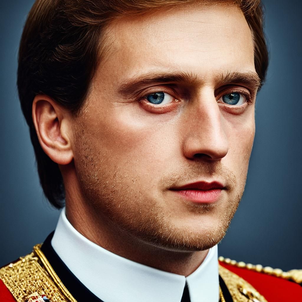 Regal Couple Re-establishing Habsburg Empire: Portrait Photo...