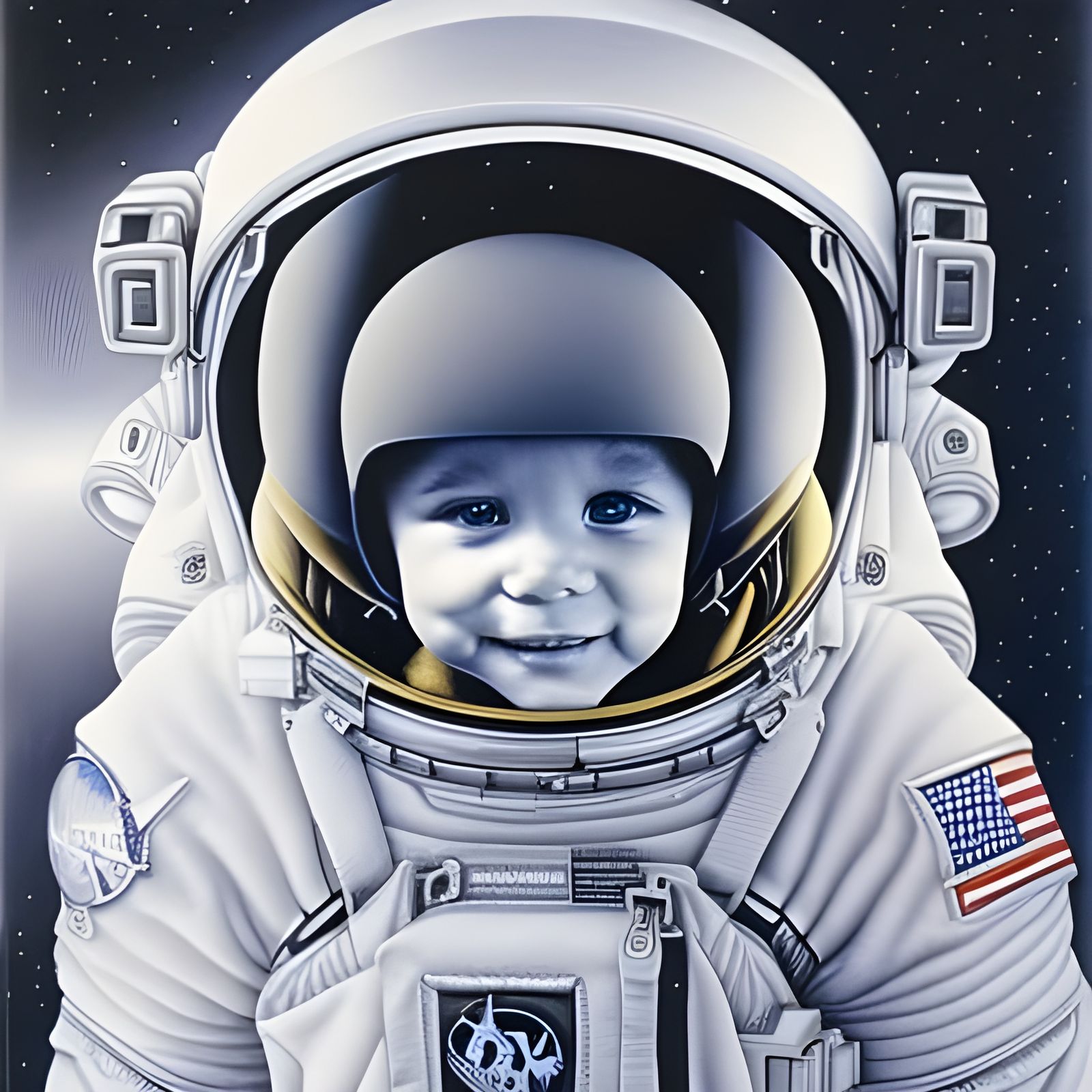 He wants to be an astronaut