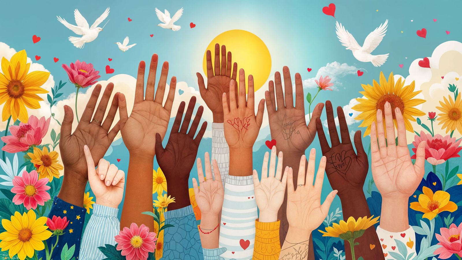 Uplifting Artwork: A Manifesto of Love and Hope