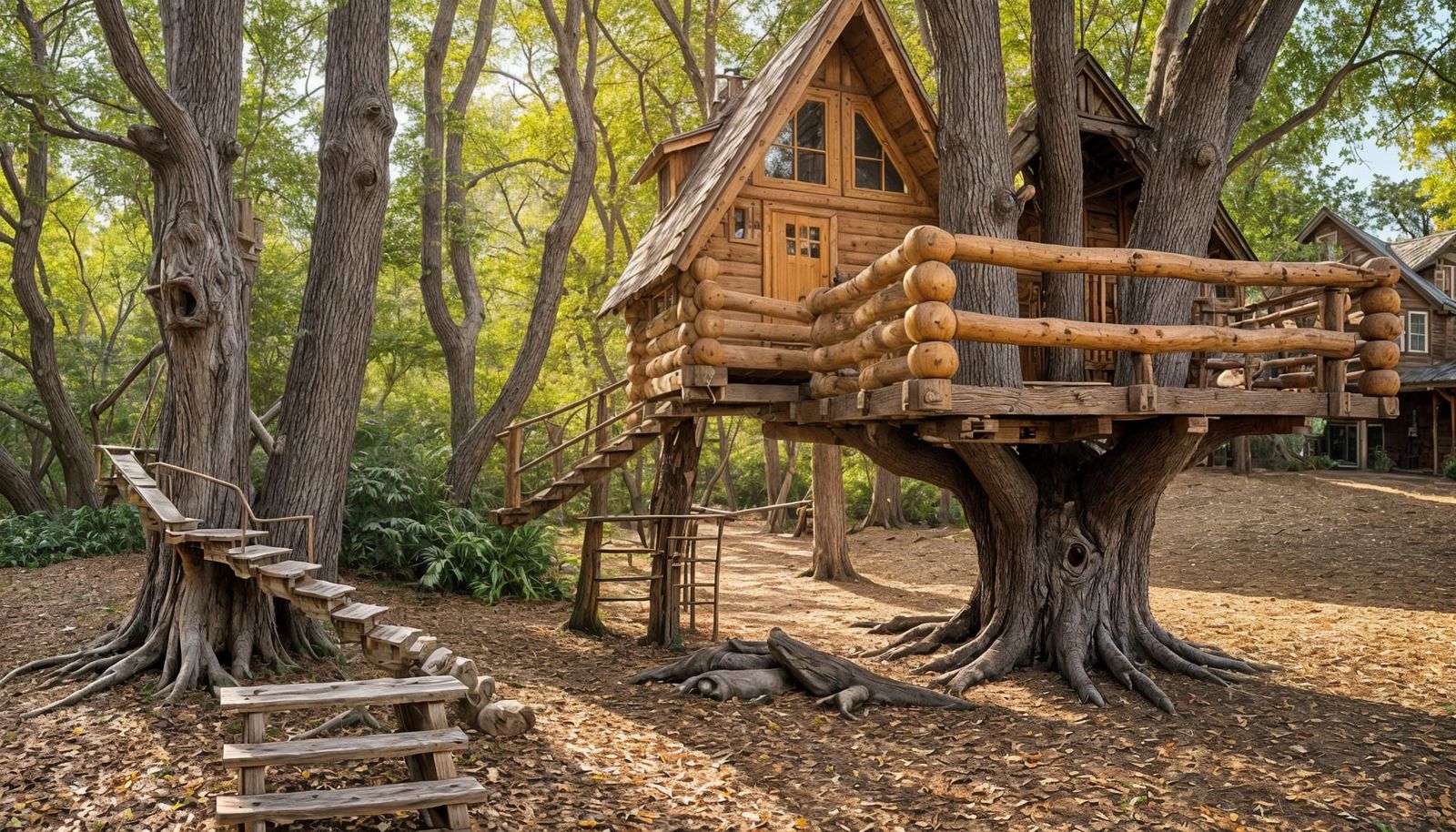 Charming Backyard Treehouse: Professional Photography