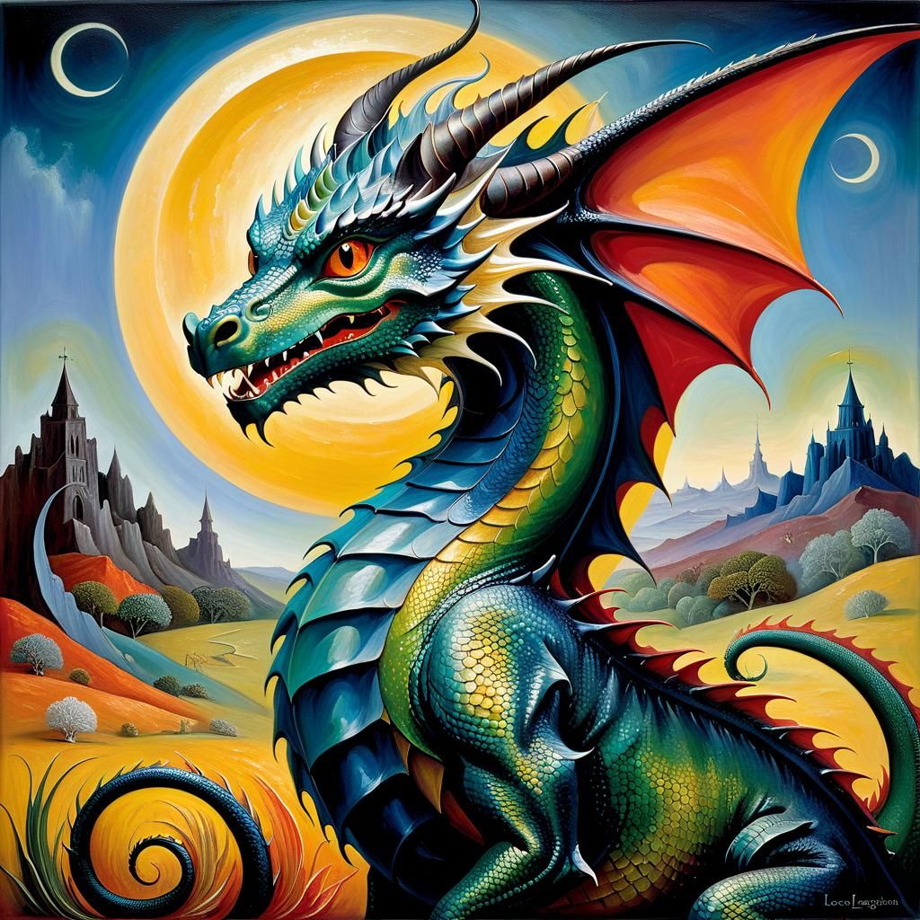 Things that Fly - a dragon