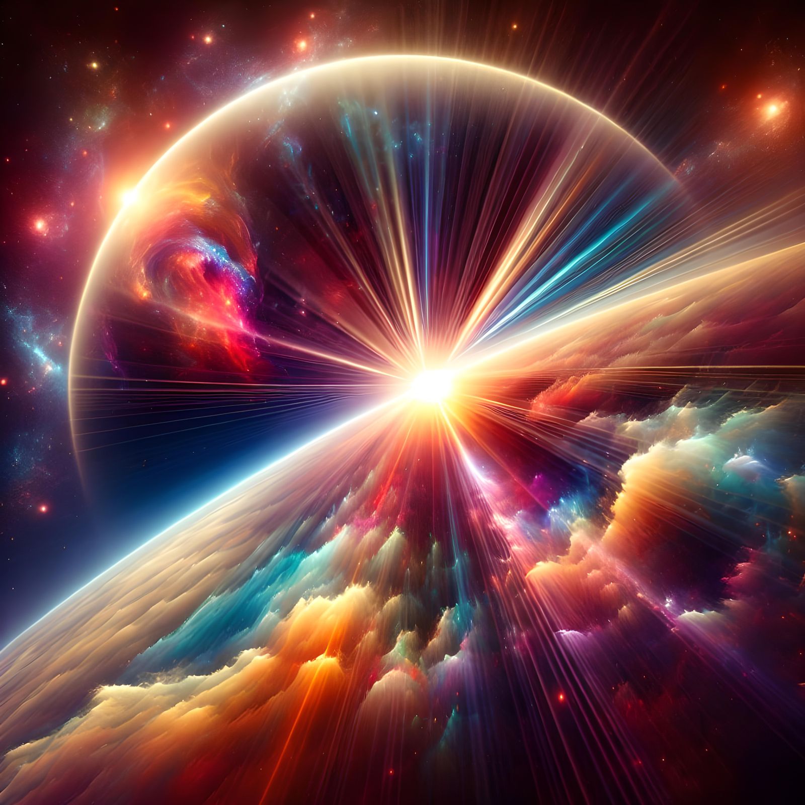 Awe-Inspiring Universe Creation in Hyper-Realistic HDR