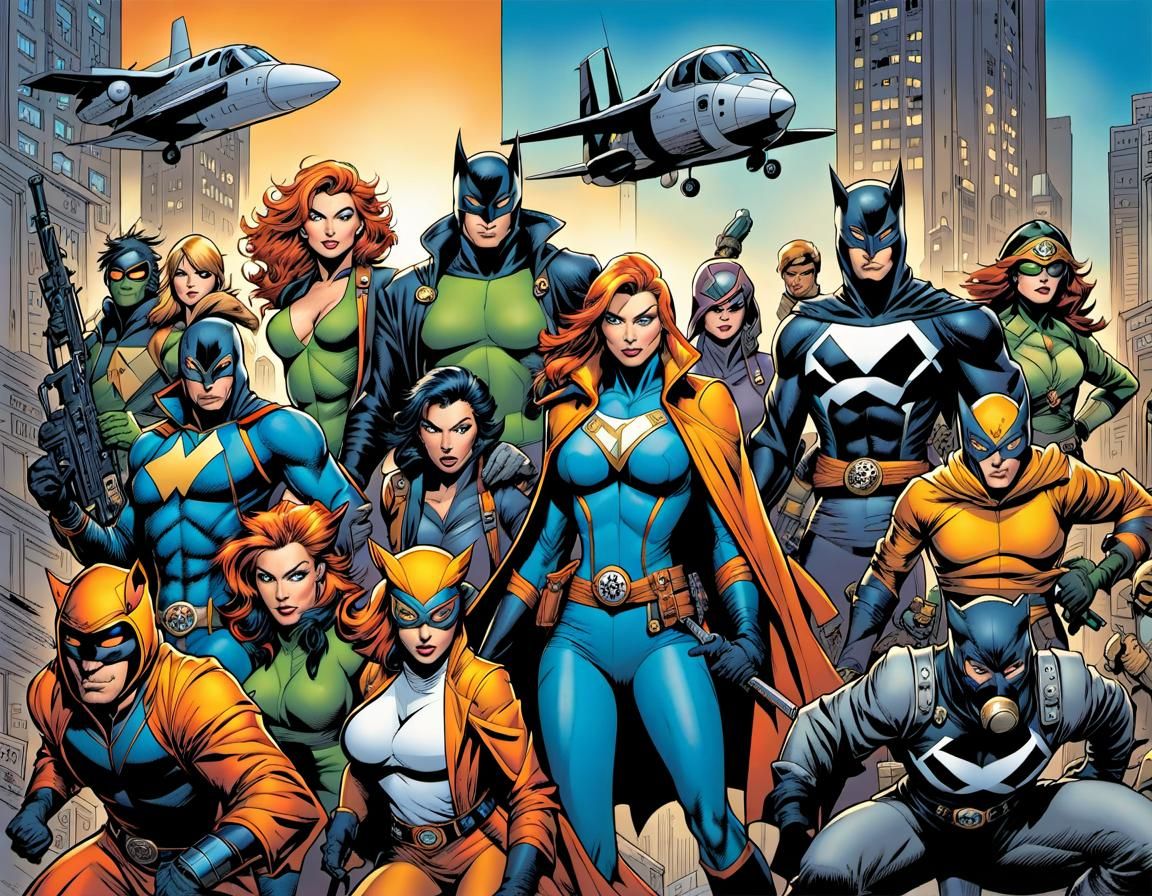 Animal Cybernetic Heroes Exit Gas Mask's Lair