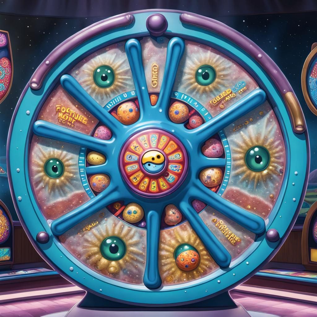 Amoebas Watching Wheel of Fortune