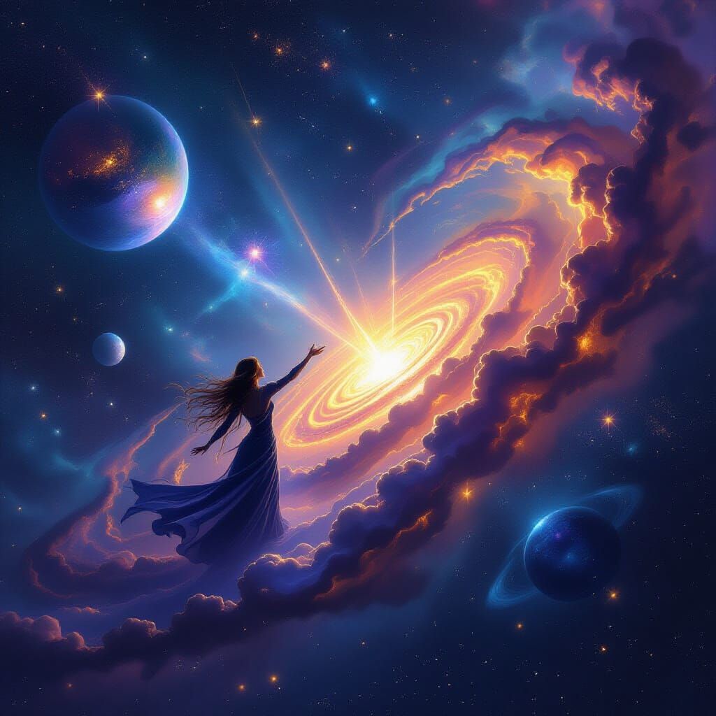 Star Maker Crafting New Star in Cosmic Depths