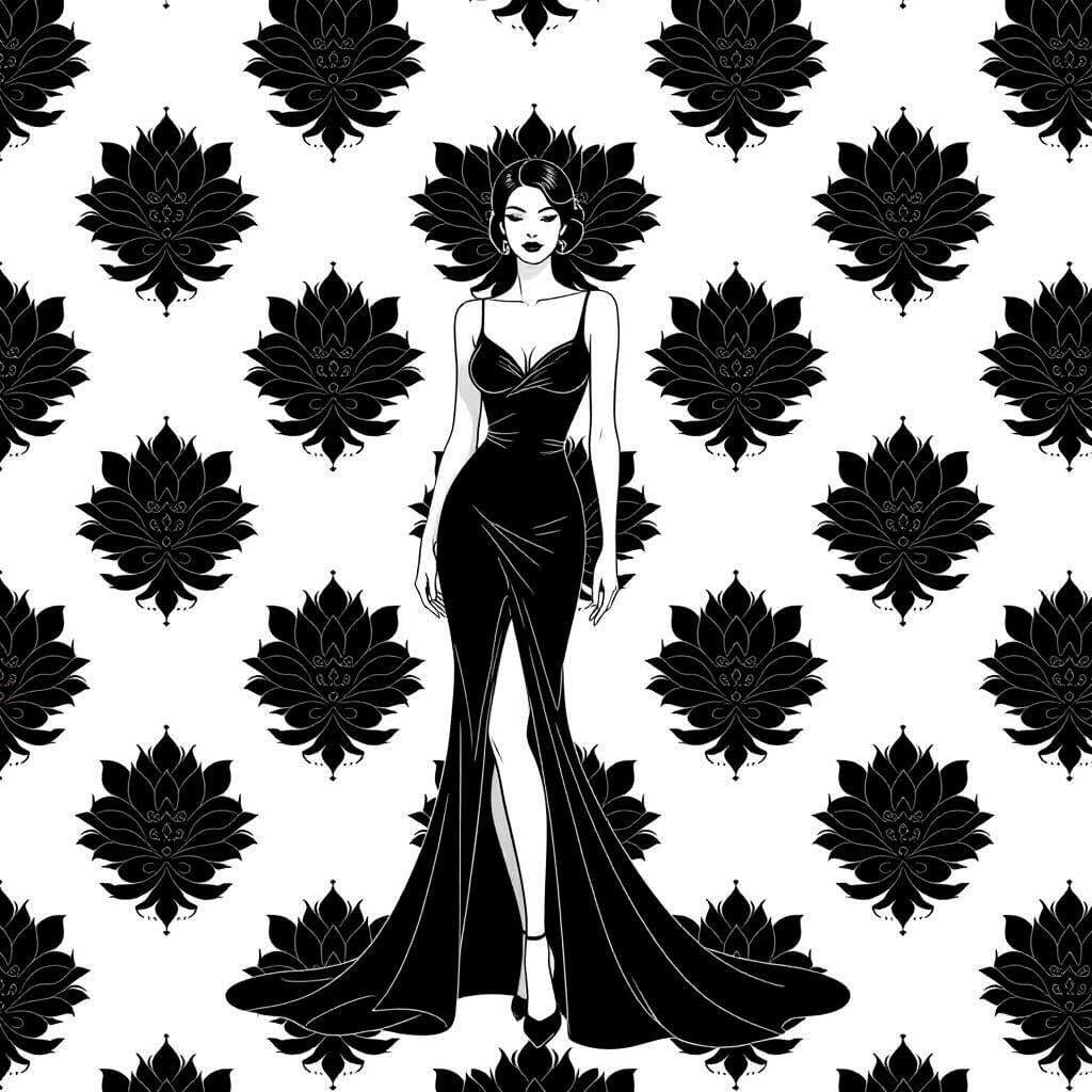 Dark Elegance AI Art