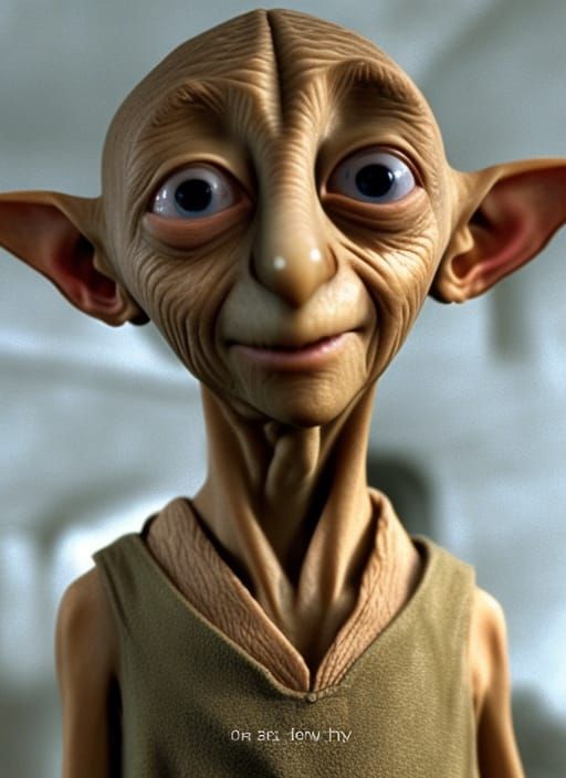 CGI Rendering of Dobby the House Elf