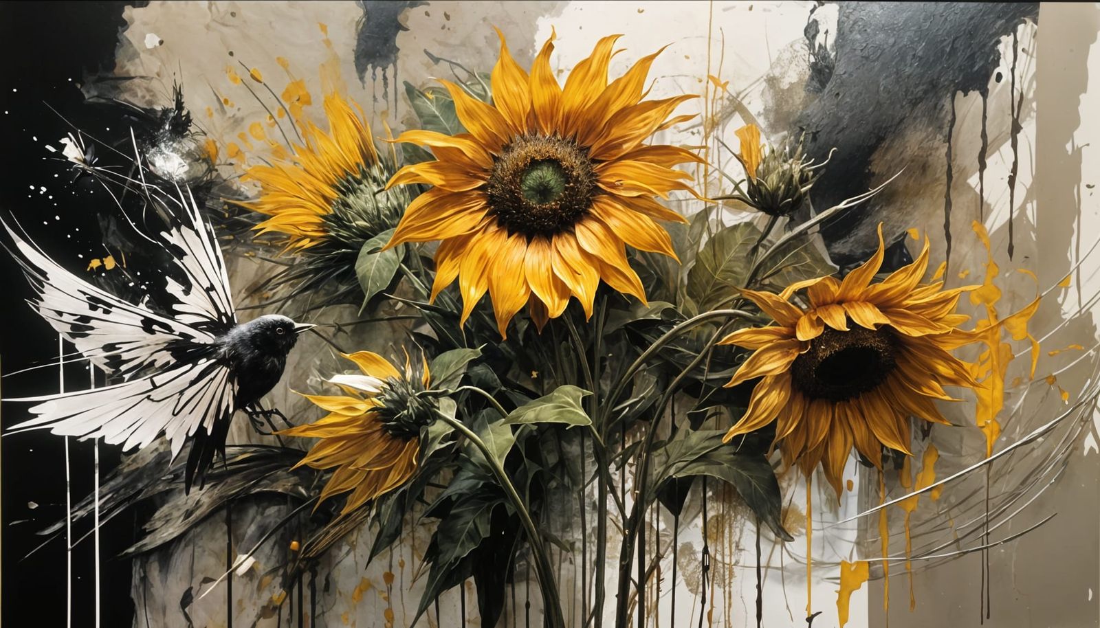 “Standing among the sunflowers, I craved divinity." – Michae...