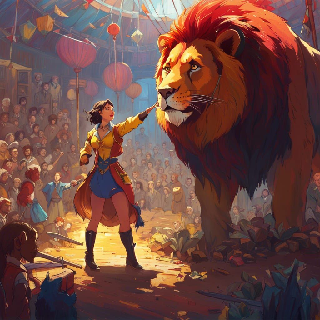 Fairy Tales: Belle taming animals