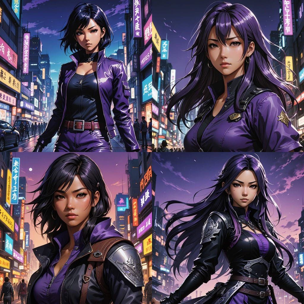 Blasian College Girl in Vibrant Final Fantasy 8 Zell Attire