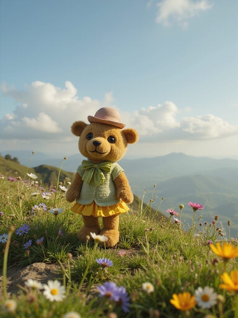 Flower-Teds Grassy Couture Atmospheric Perspective