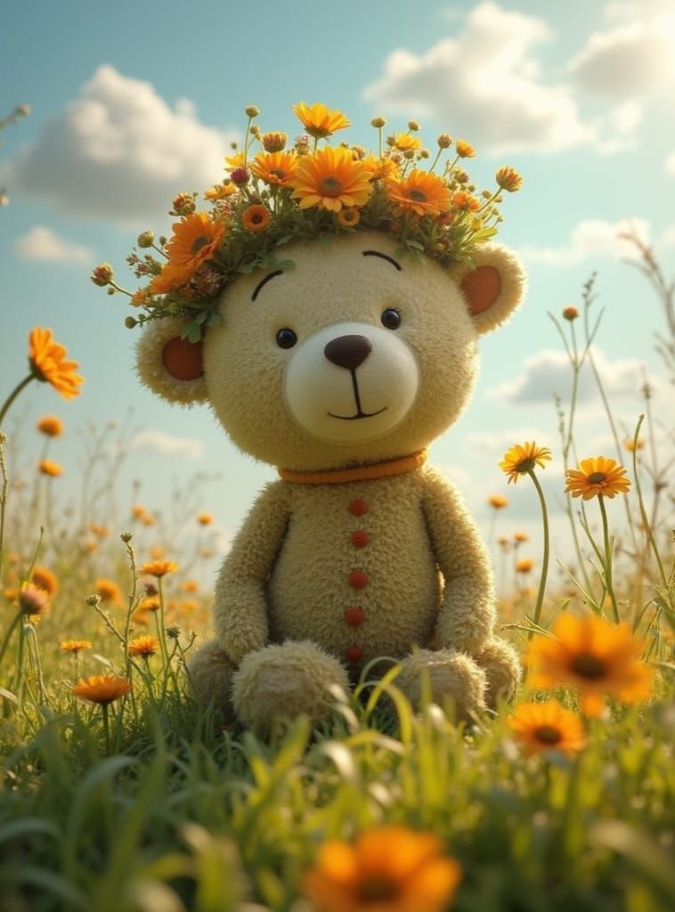 Flower-Teds Grassy Couture Atmospheric Perspective