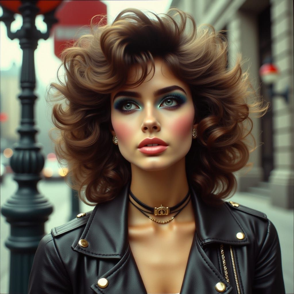 1980s Gibson Girl on Dusty VHS Cover