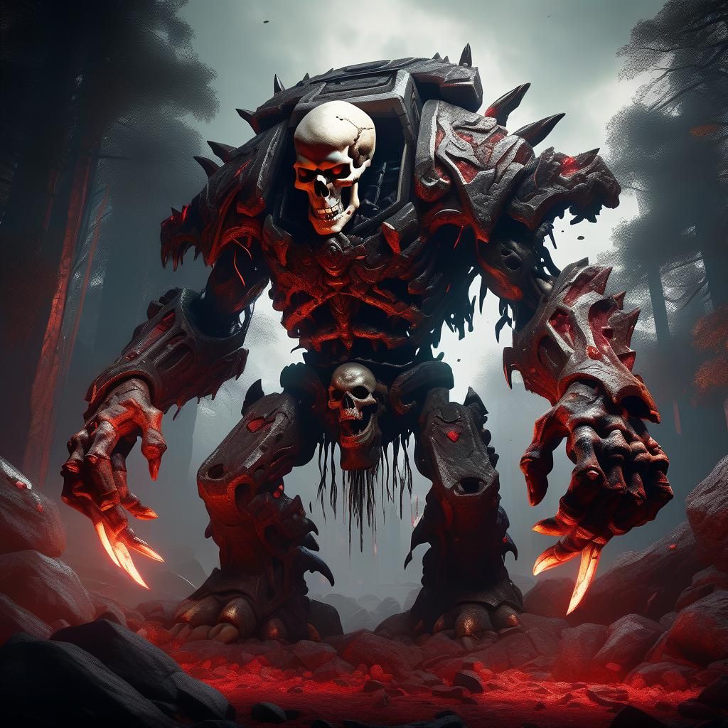 Blood Rend Colossus Annihilation in Unreal Engine