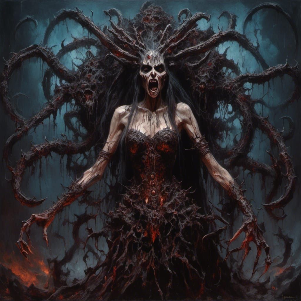 Nightmare Visions: Oil Painting in Gurney Style