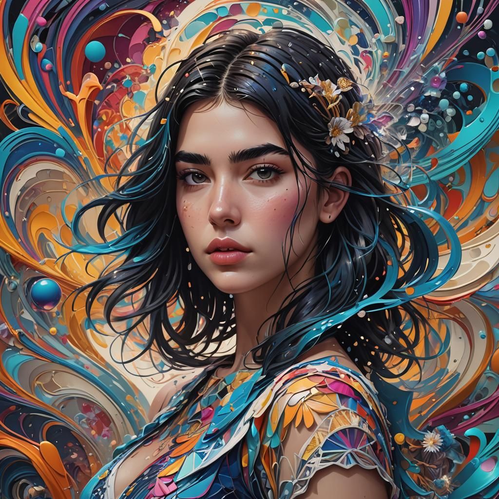 Portrait of Dua Lipa