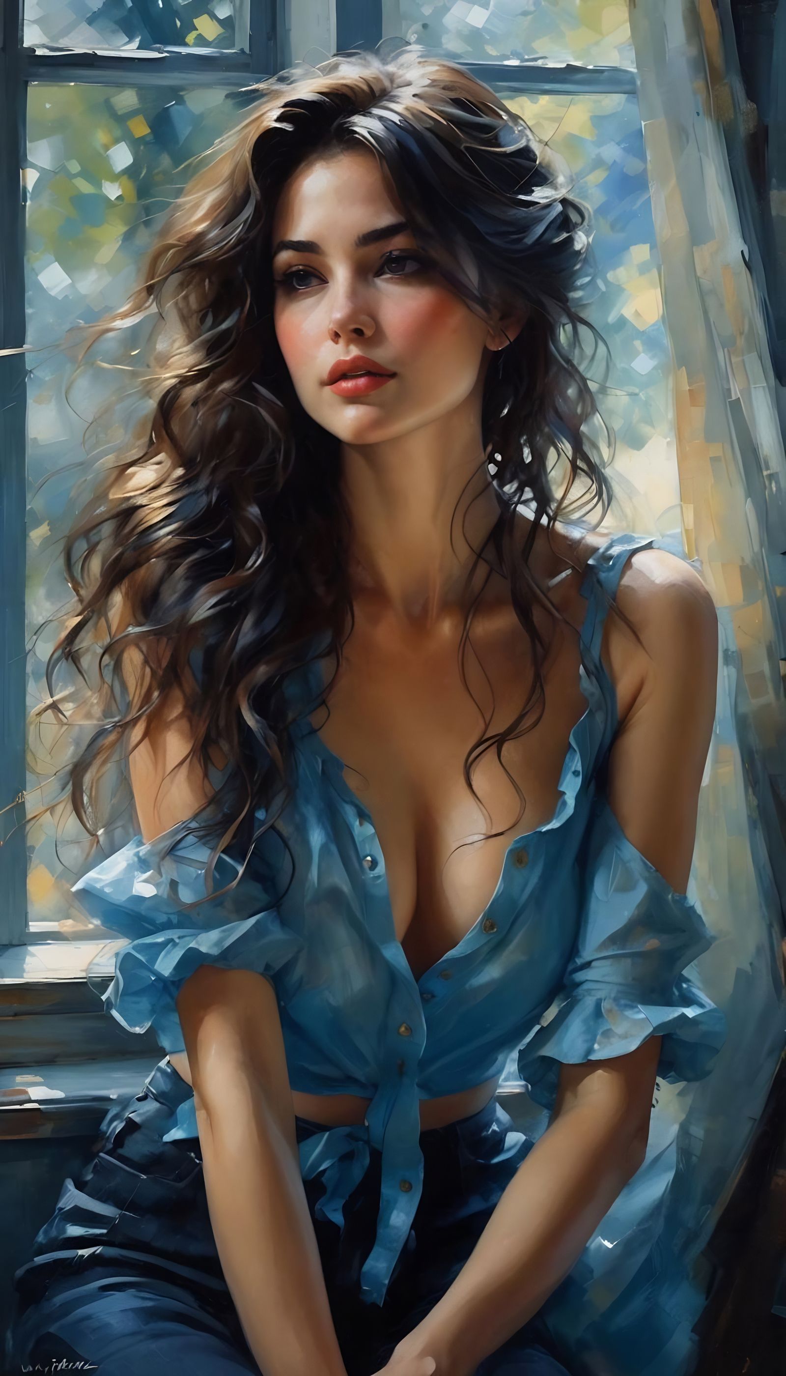 She walks in beauty, like the night of cloudless climes and ...