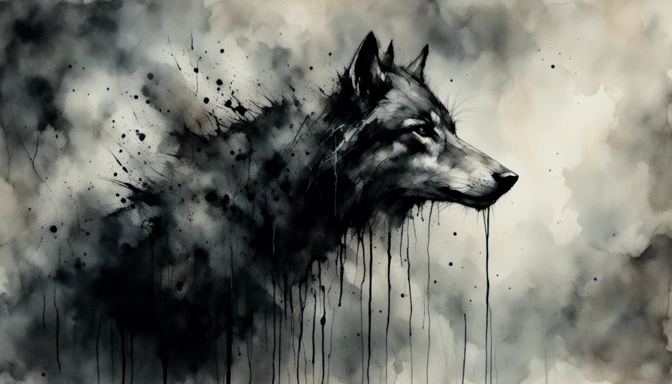 Eerie Gothic Portrait in Dark Academia Style