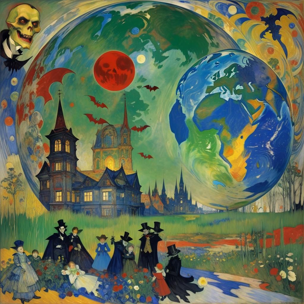 Vampire Celebrates Earth Day: A Symbolic Homage