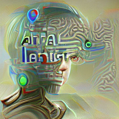 Abstract Artificial Intelligence Concept