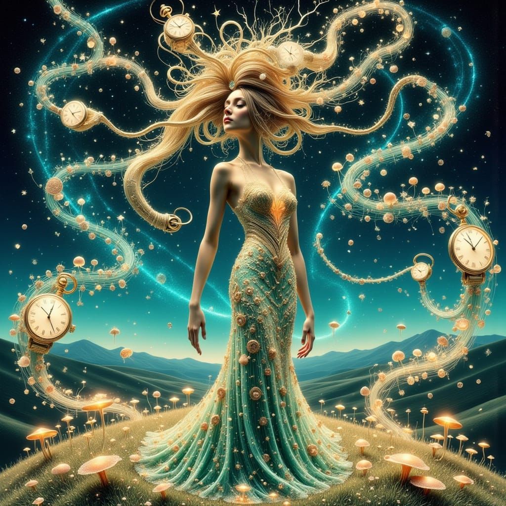 Medusa in Whimsical Wonderland