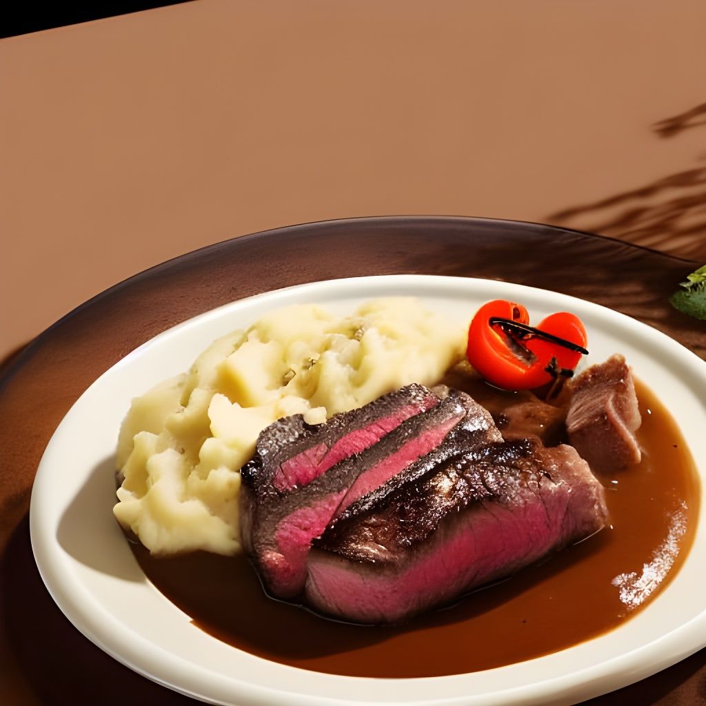 Steak and Potatoes: Studio Ghibli Anime Key Visual